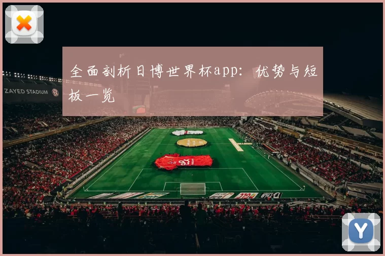全面剖析日博世界杯app：优势与短板一览