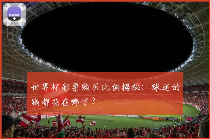 世界杯彩票购买比例揭秘：球迷的钱都花在哪了？