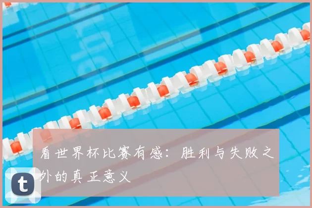 看世界杯比赛有感:胜利与失败之外的真正意义