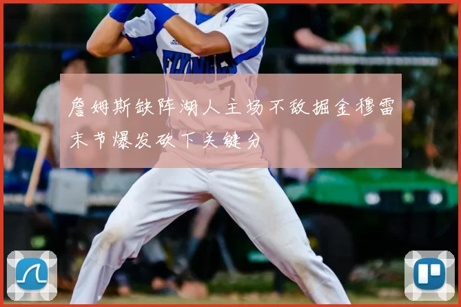 詹姆斯缺阵湖人主场不敌掘金穆雷末节爆发砍下关键分